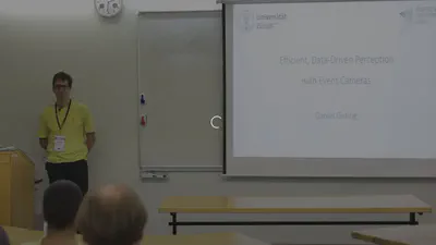 Efficient, Data-driven Perception with Event Cameras featured image