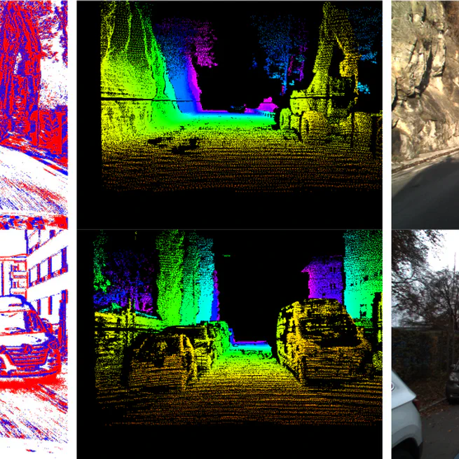 DSEC: A Stereo Event Camera Dataset for Driving Scenarios